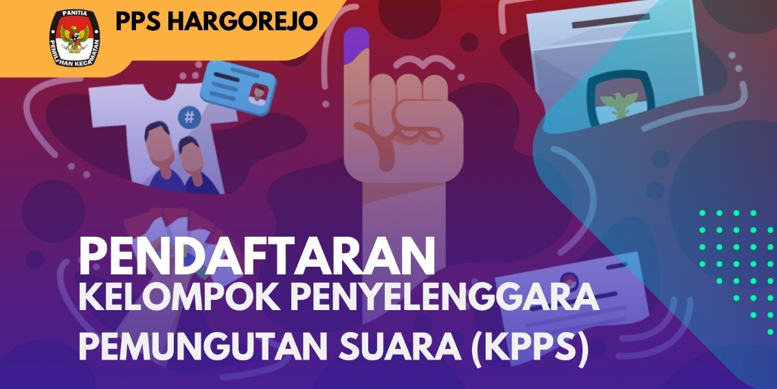 SELEKSI CALON ANGGOTA KPPS UNTUK PEMILIHAN UMUM TAHUN 2024 PADA KALURAHAN HARGOREJO